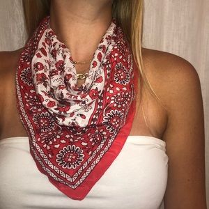 Madewell Classic Red Bandana